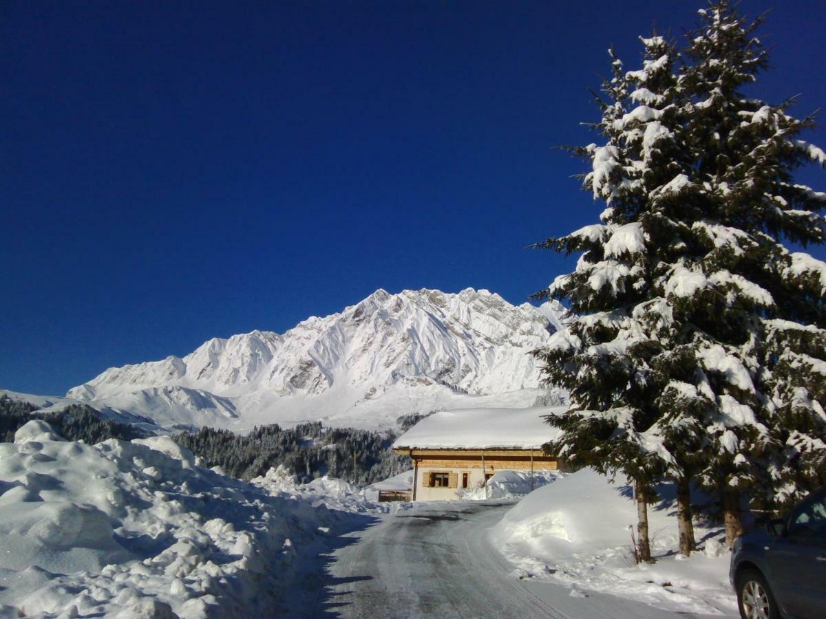 Апартаменты Les Fenetres Du Mont Blanc Ла-Жьетта Экстерьер фото